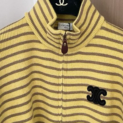 Celine Axelle zip knit cardigans