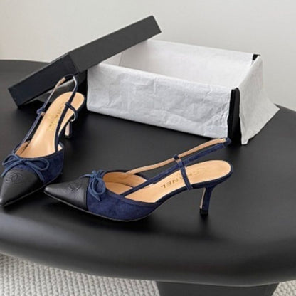 Chanel slingback pumps