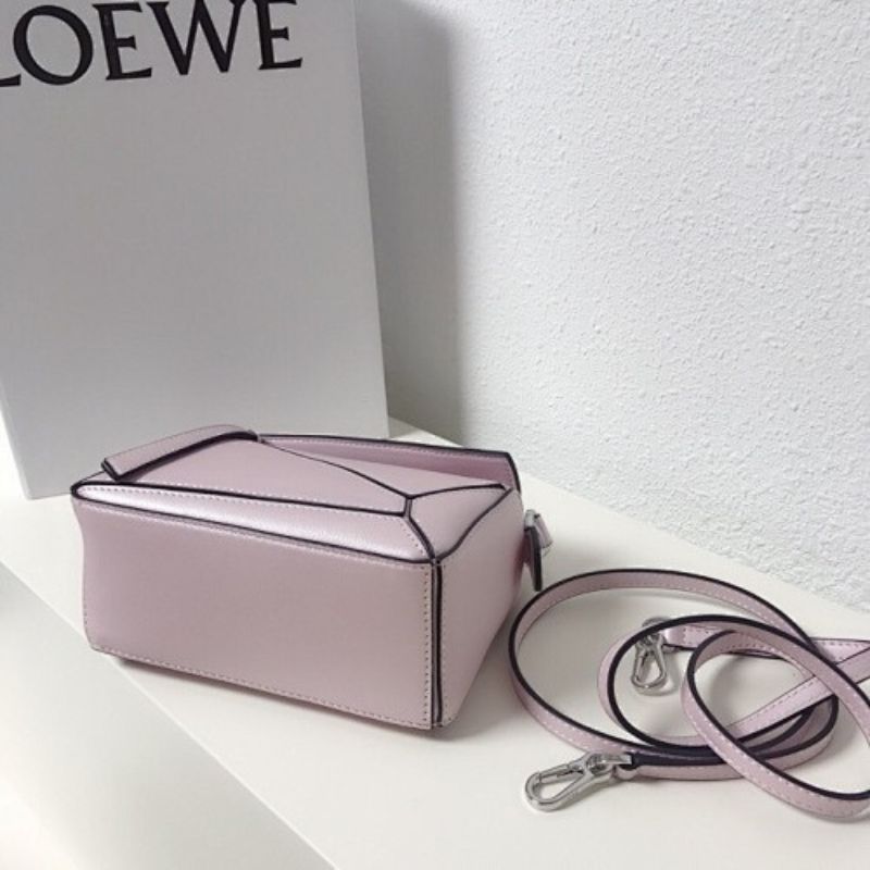 Loewe Puzzle Mini Bag  Light Mauve