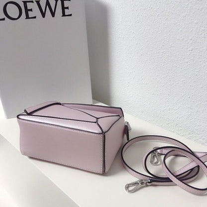 Loewe Puzzle Mini Bag  Light Mauve