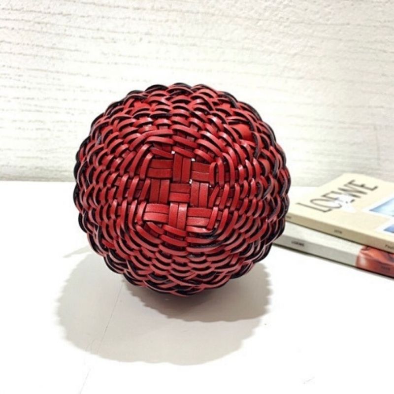 Loewe Strawberry bag in red