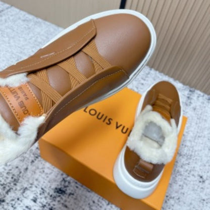 Louis Vuitton Zegna Triple Stitch™ Sneakers in a "winterized" version