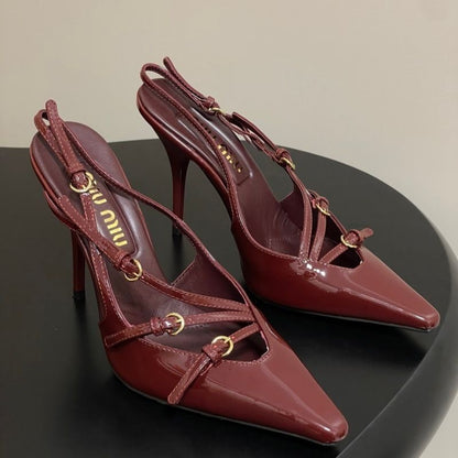 Miu Miu Patent Leather Mary Jane Pumps