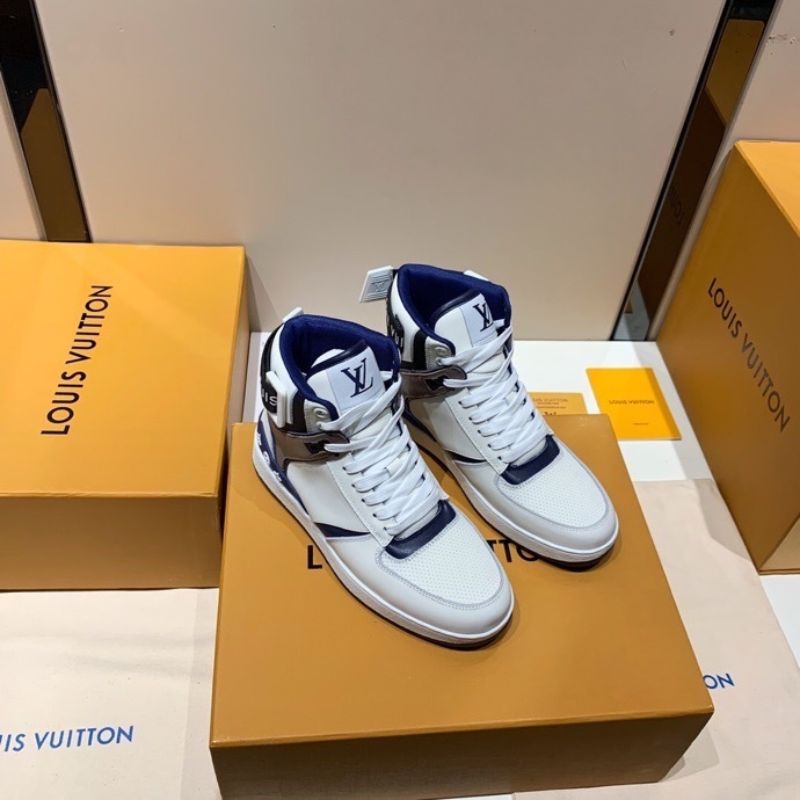 Louis Vuitton Rivoli High Top Sneakers.