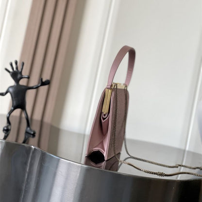 Saint Laurent Nuit Blanche bag in satin and crystals