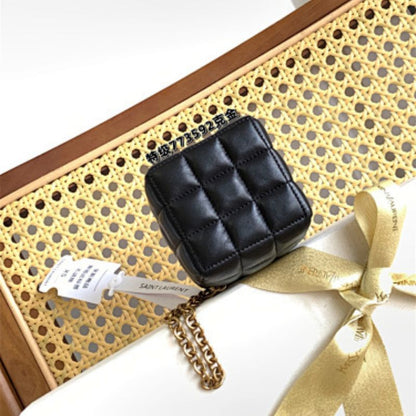 Saint Laurent Cassandre Matelassé Carré Mini Cube