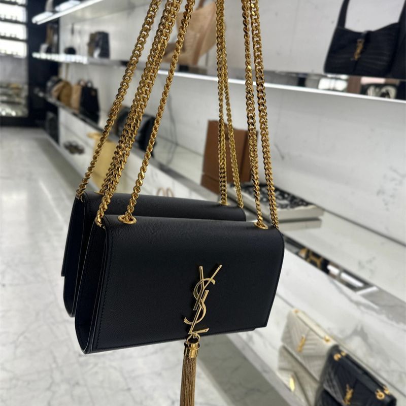 Saint Laurent Kate Medium Tassel shoulder bag.