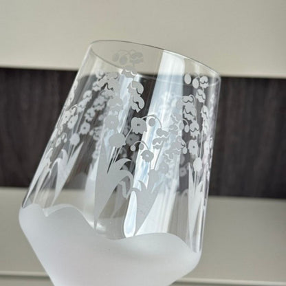 Dior Lily of the Valley Red Wine Glasses