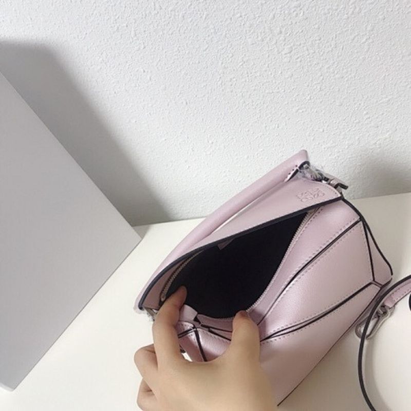 Loewe Puzzle Mini Bag  Light Mauve