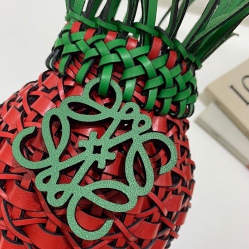 Loewe Strawberry bag in red