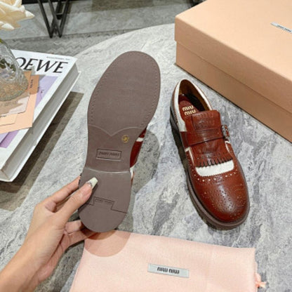 Miu Miu x Church's Shanghai Loafers