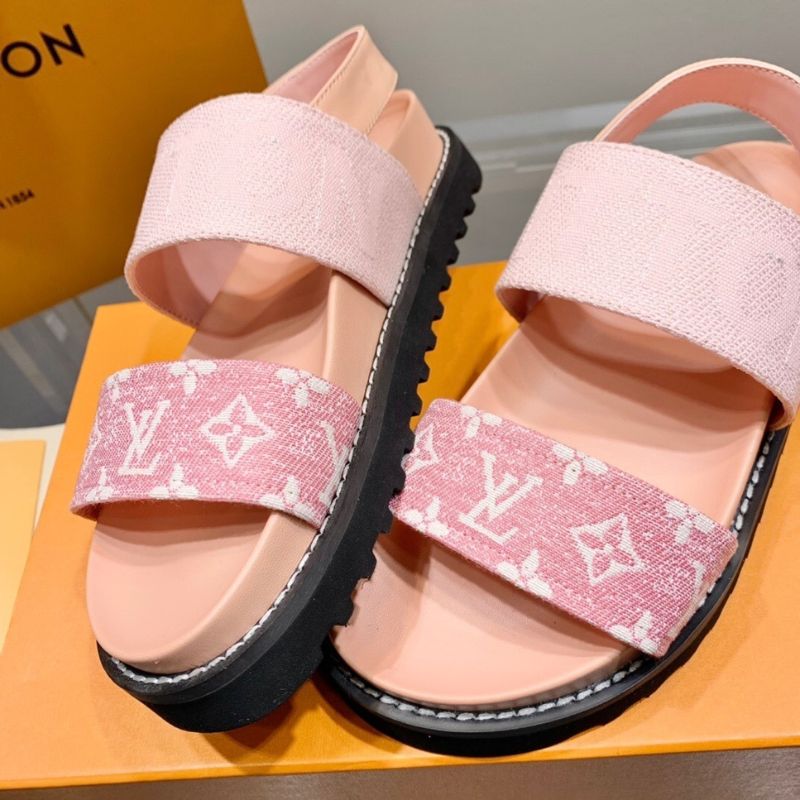 Louis Vuitton comfort classic monogram  sandals