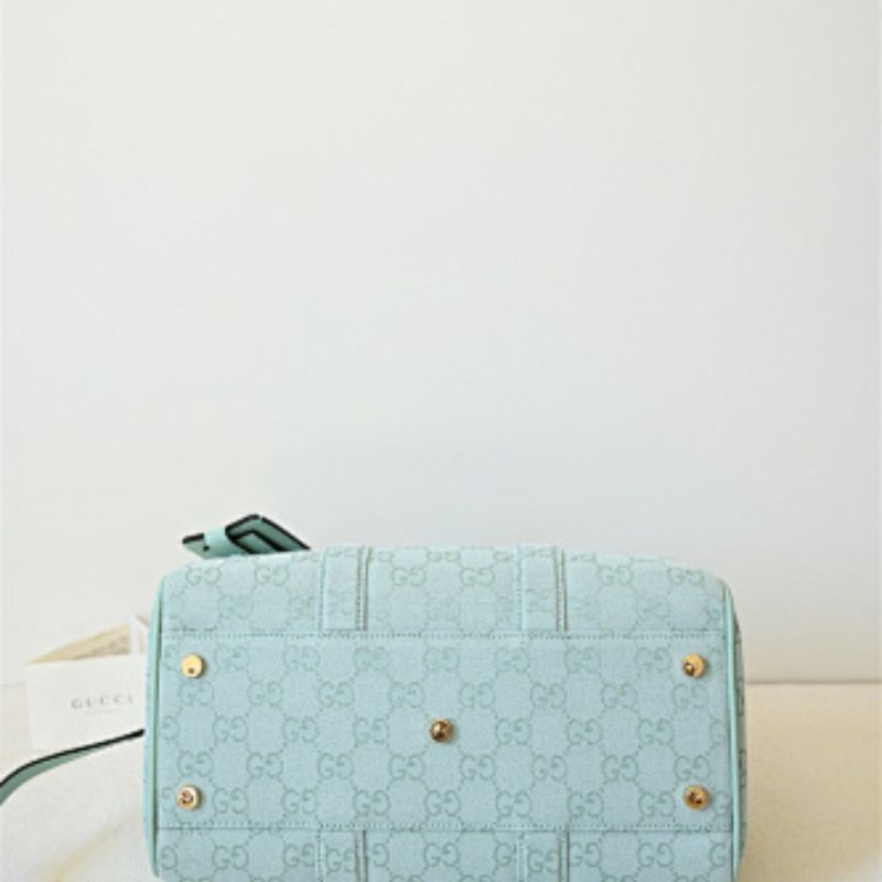 Gucci Ophidia Medium Boston Bag in the icy blue