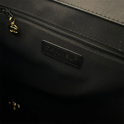 Chanel Vintage 1990 Quilted Briefcase Crossbody Bag.