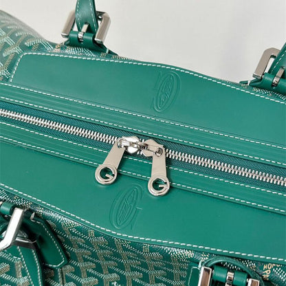 Goyard Bowling 45 bag in the green