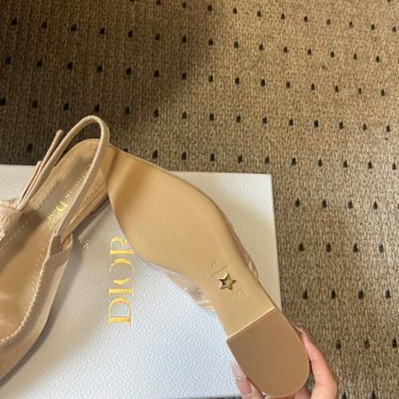 Christian Dior J'Adior Slingback Flats,