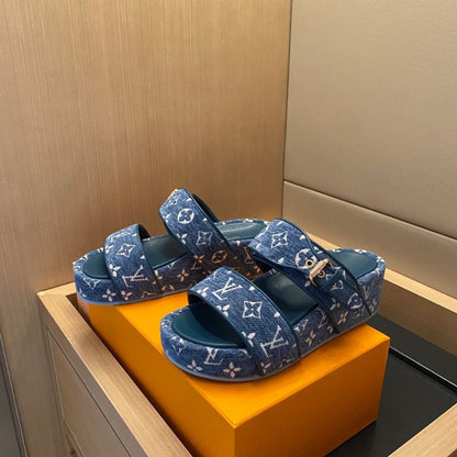 Louis Vuitton LV Sunset Flat Comfort Sandal i