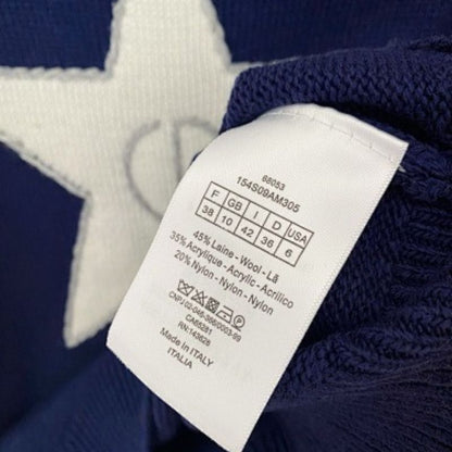 Christian Dior star-motif knit sweaters,