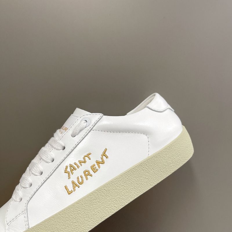 Saint Laurent Court Classic SL/06 sneakers in white leather