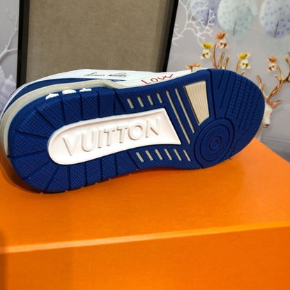 Louis Vuitton Trainers 'White Blue Green for Ghana'