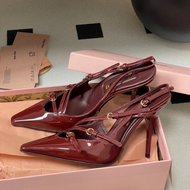 Miu Miu Patent Leather Mary Jane Pumps