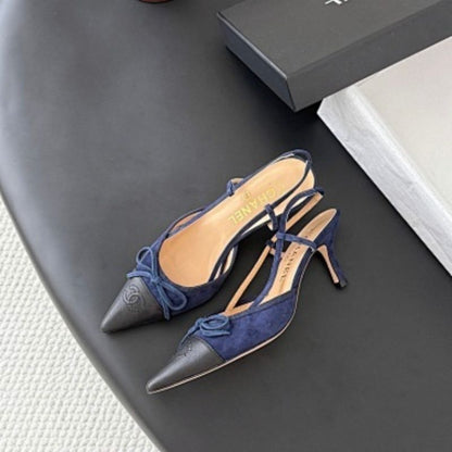 Chanel slingback pumps