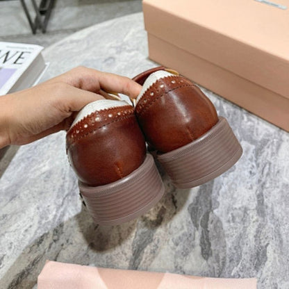 Miu Miu x Church's Shanghai Loafers