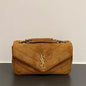 Saint Laurent  Loulou Small in suede bag.
