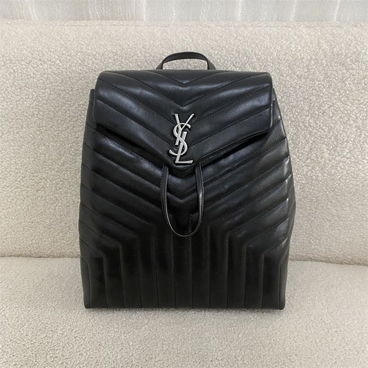 Saint Laurent Loulou backpack.