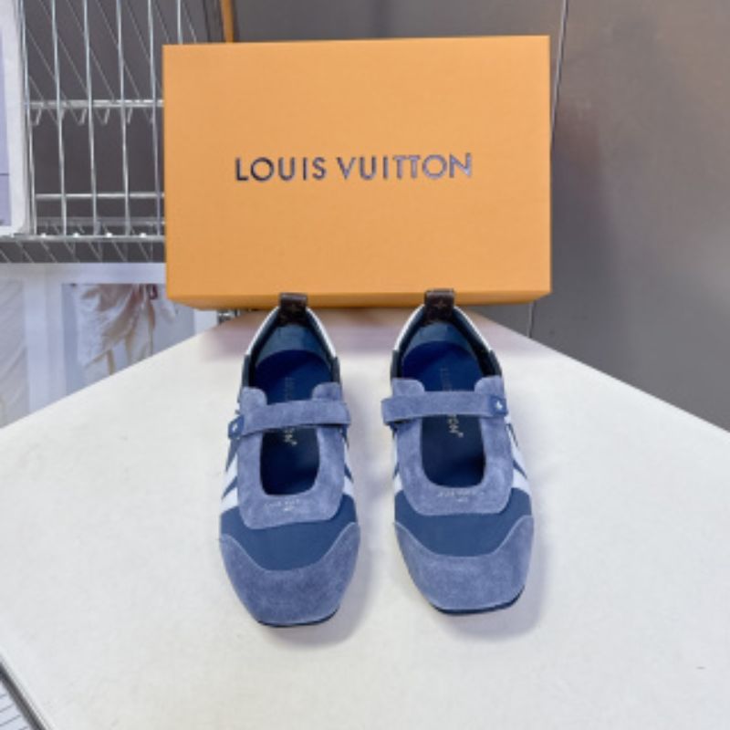 Louis Vuitton LV Sneakerina Mary Jane in a blue colorway