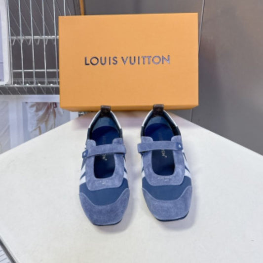 Louis Vuitton LV Sneakerina Mary Jane in a blue colorway