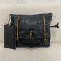Saint Laurent Jamie 4.3 Shopping Bag in black quilted lambskin.