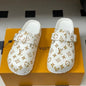 Louis Vuitton LV Cosy Flat Comfort Clogs in white