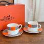 Hermès "Light Luxury Line" afternoon tea and coffee collection.