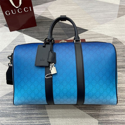 Gucci Chroma Duffle Bag in a blue gradient