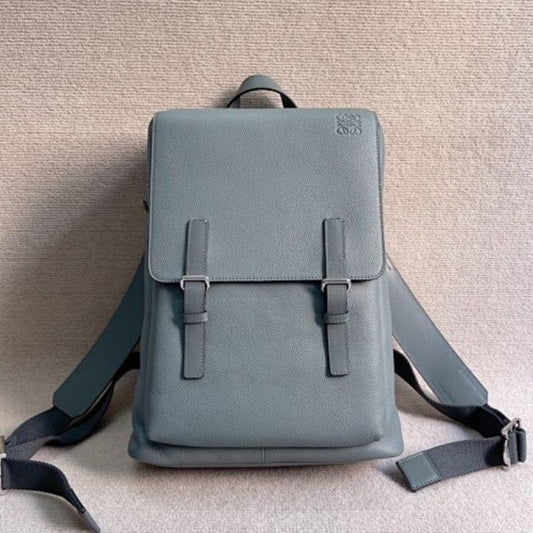 Loewe Military backpack in soft grained calfskin