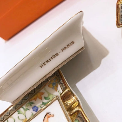 Hermès porcelain mini change trays
