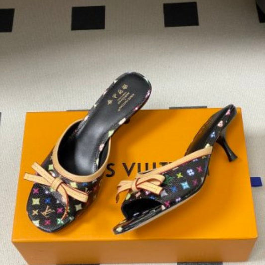 Louis Vuitton x Takashi Murakami 6AM Mules.