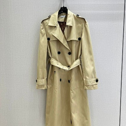 Christian Dior beige trench coat