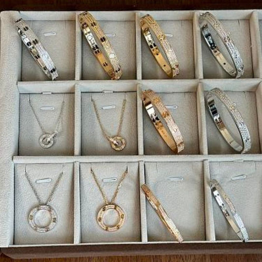 Cartier LOVE Bangles and LOVE Necklaces