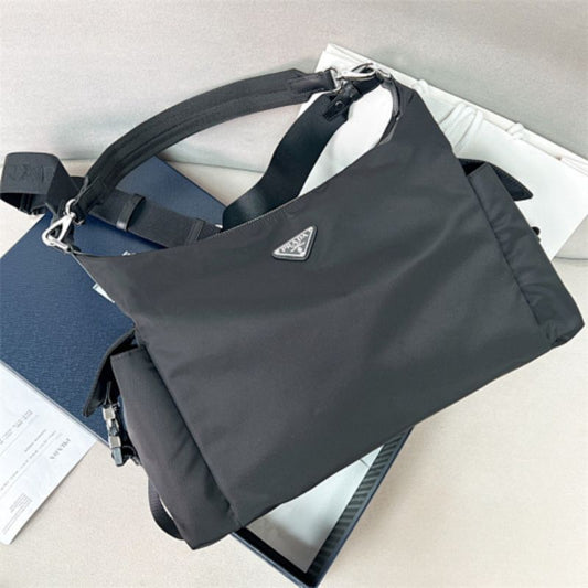 Prada Large Re-Nylon Shoulder Bag,