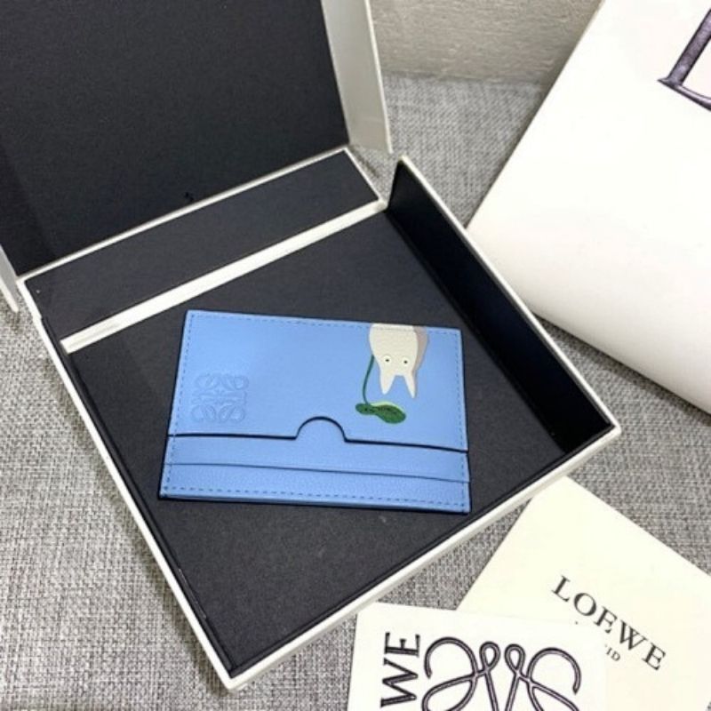 Loewe x Studio Ghibli My Neighbor Totoro Anagram Plaque Cardholder,