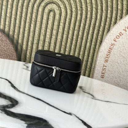 Chanel Black Lambskin Accessory Case,