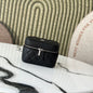 Chanel Black Lambskin Accessory Case,