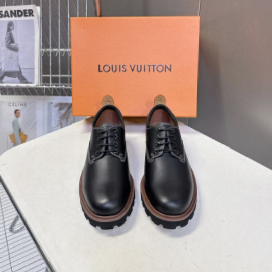 Louis Vuitton LV Remix Derby shoes.