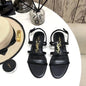 Saint Laurent Cassandra flat sandals