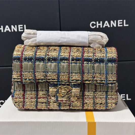 Chanel Tweed Mini Flap Bag