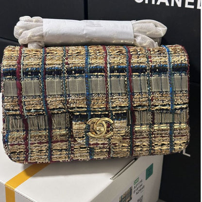 Chanel Tweed Mini Flap Bag