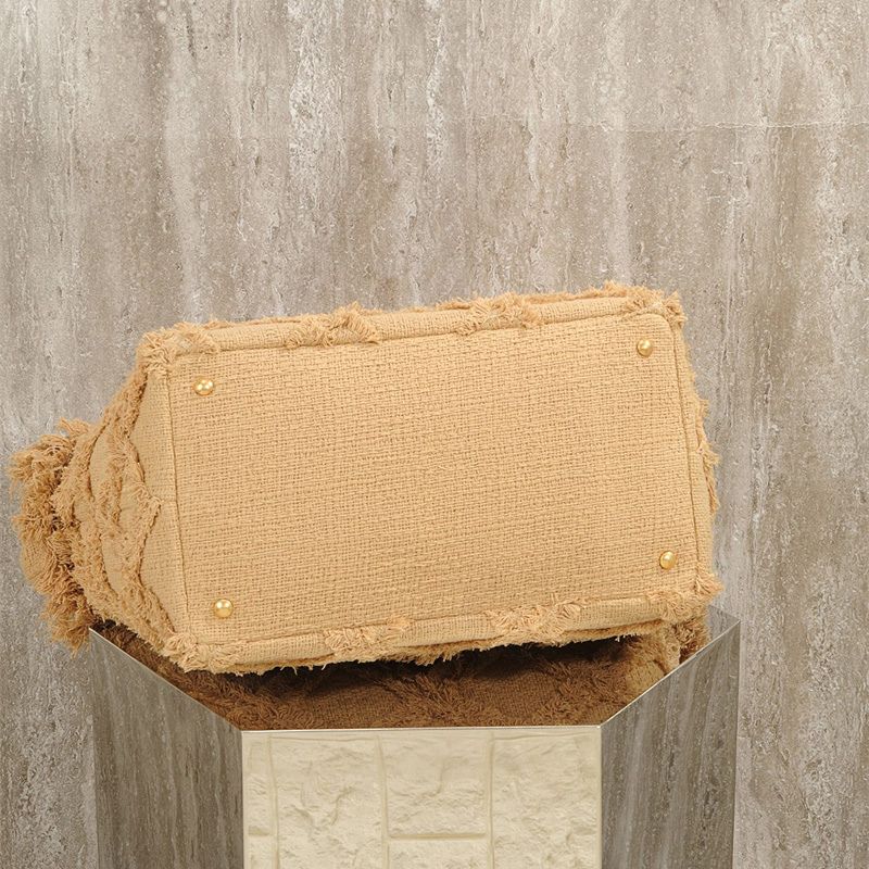 Chanel Tweed Nature Tote
