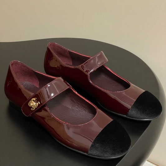 Chanel Mary Jane Flats